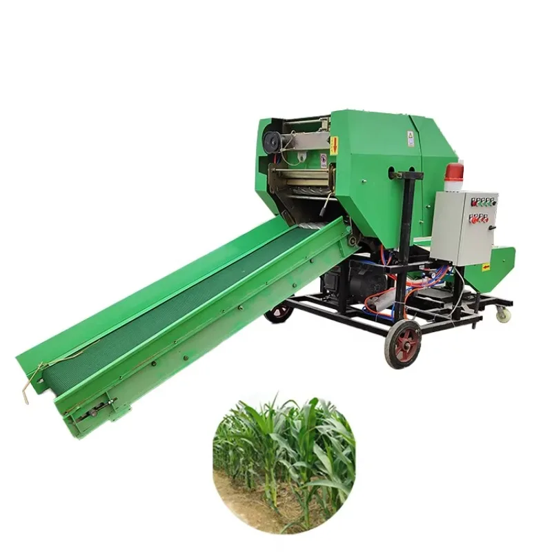 Customized Round hay Baler Machine Silage Baler Wrapper Machine