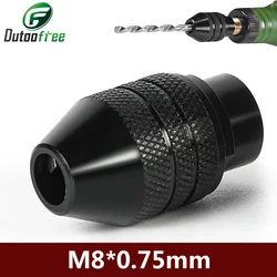 Accesorios Dremel grabador multiportabrocas sin llave para herramienta rotativa Dremel, Portabrocas múltiple sin llave para Mini Taladro