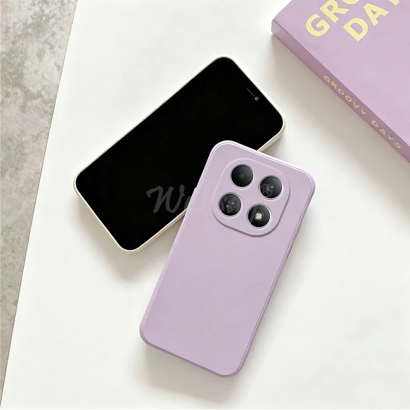 Für Xiaomi Redmi Note 15 Pro Hülle, flüssiges Silikon, schlichtes Gummi, Redmi Note 15 Pro Cover, Telefonschutz, Redmi Note 15 Pro Plus – Detail 2