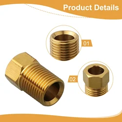 M8 Bike Bicycle Hydraulic Hose Screw Bolt Nut For Shimano/AV-ID/GUIDE Titanium Alloy Disc Brake Oil Tube Connection Screw