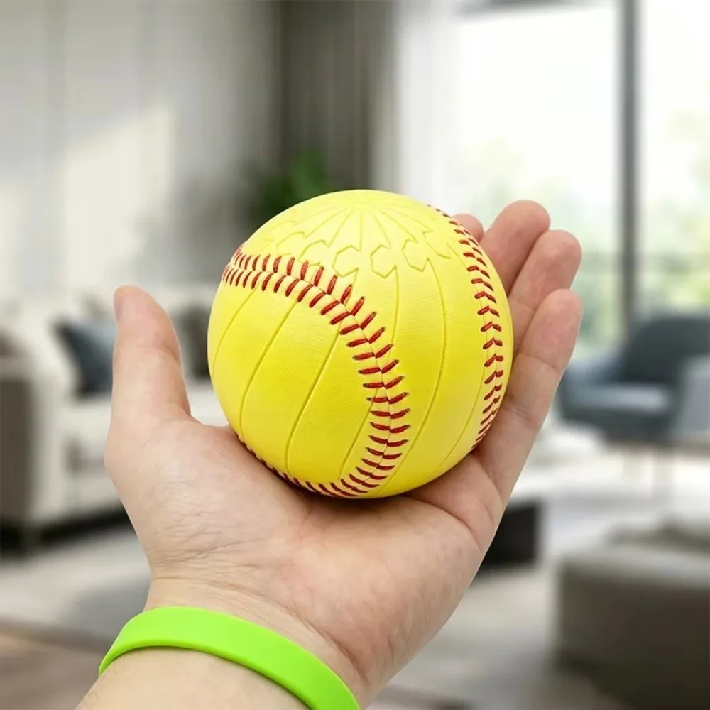 Finger Rotators Relaxation Baseball Fidget Ball Toy Bendable Creative Stress Relief Toy Novelty Funny Spiral Sensory Toy Holiday