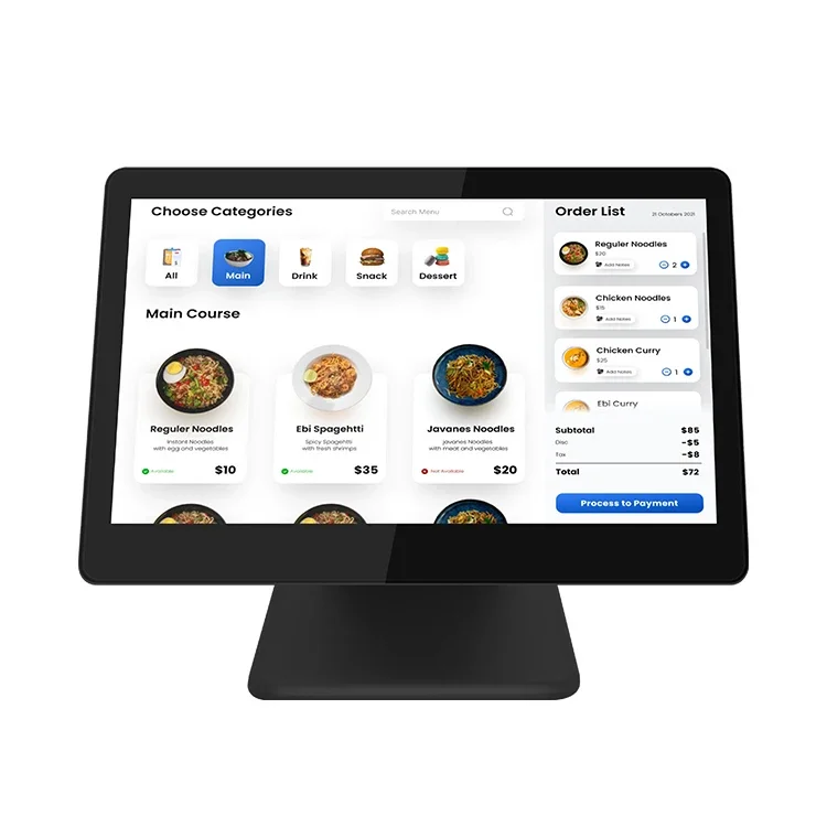 Sinmar all in one point of sale terminal touchscreen display 15 inch i3 i5 windows system pos touch screen monitor