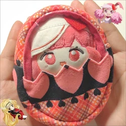 Shugo Chara 9cm Doll Bag Sweetheart Egg Shaped Baby Bag Checkered Storage Bag Pendant Wallet Backpack Pendant Gift