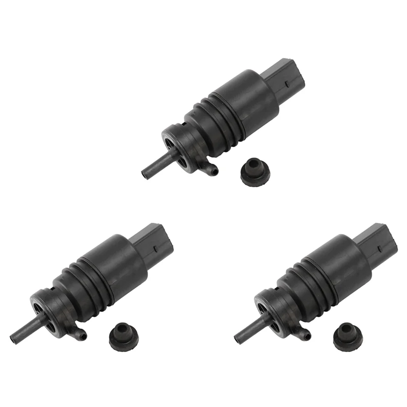 

3X Windshield Washer Motor Pump Washer Pump For BMW E46 E38 E39 E60 E65 67128362154 1J5955651 VW Benz