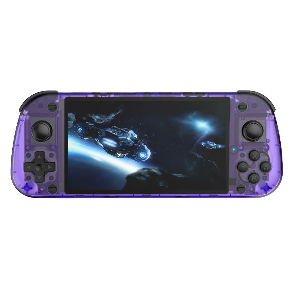 Nieuwe R50S Retro Handheld Game Console 5.1 Inch Groot Scherm Linux Systeem 854*480 4200mAh Video Gaming speler Jongen Geschenken