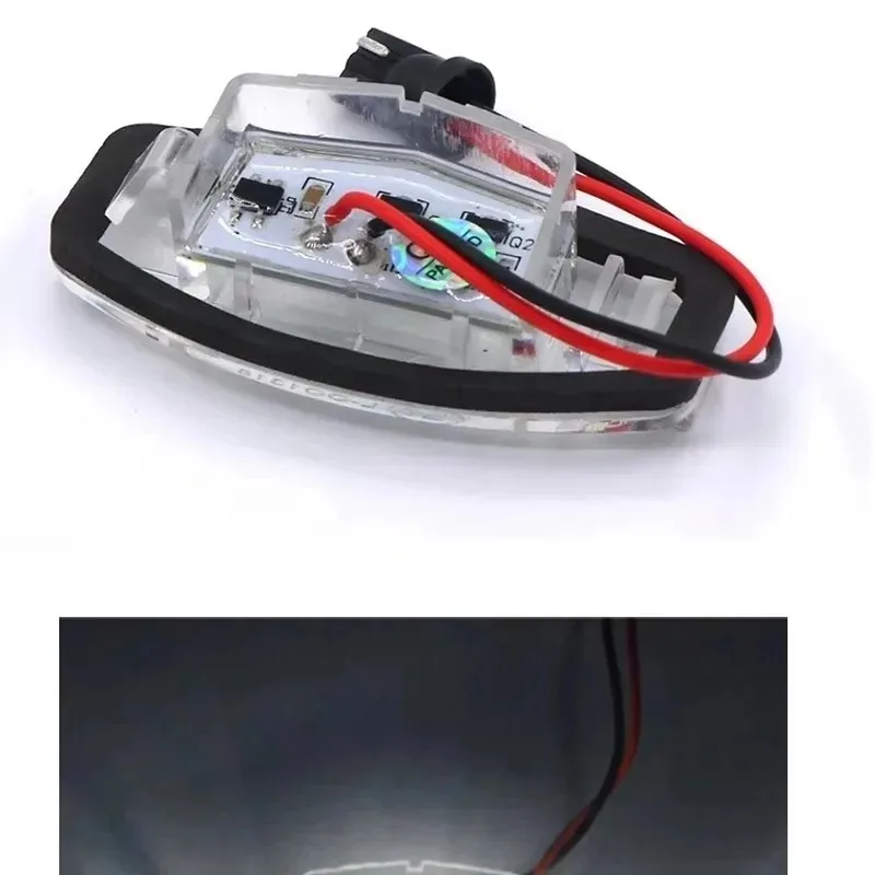 

2pcs New for 12V LED Lamp Bulb License Plate Light Accord White License Plate Light Assembly Popular