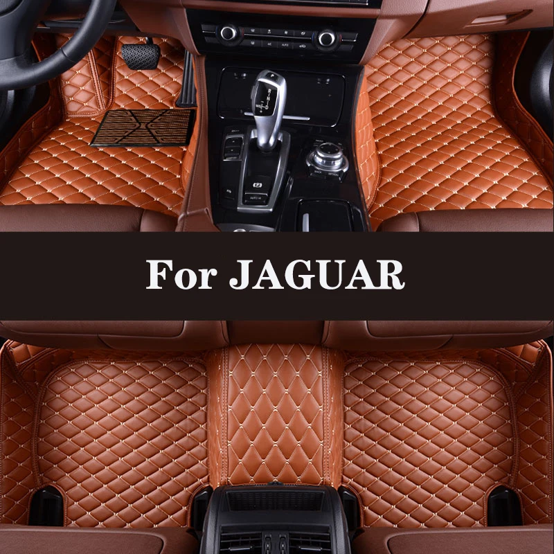 

Fully Enclosed Waterproof Abrasion-Resistant Car Floor Mat For JAGUAR E-Pace F-Pace XE XF XFR XJ6 XJL XK XJ8 Car Accessories