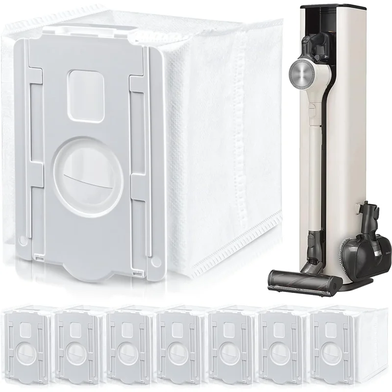 A26F-8Piece Vacuum Dust Bag Replacement Parts For  Cordzero All-In-One Cordless Cleaner, Dirt Disposal Vacuum Replacement Bags