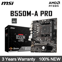 MSI New AMD B550M-A PRO Motherboard Support 3rd Gen AMD Ryzen Desktop Processors and AMD Ryzen 4000 G-Series Desktop Processors