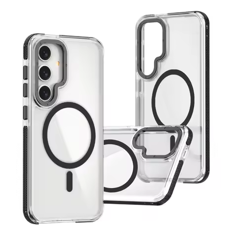 Magsafe Metal Lens Case for Samsung Galaxy S24+ S23 S22 Ultra Plus S21 S20 FE 5G A05S A14 A15 A34 A54 A24 A25 A13 4G Phone Cover