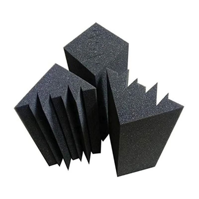 

【Today-Only!】24 Pcs Acoustic Panels Studio Acoustic Soundproof Foam,Sound Treatment Bass Trap Corner,Sound Panels Wedges,12X12X4