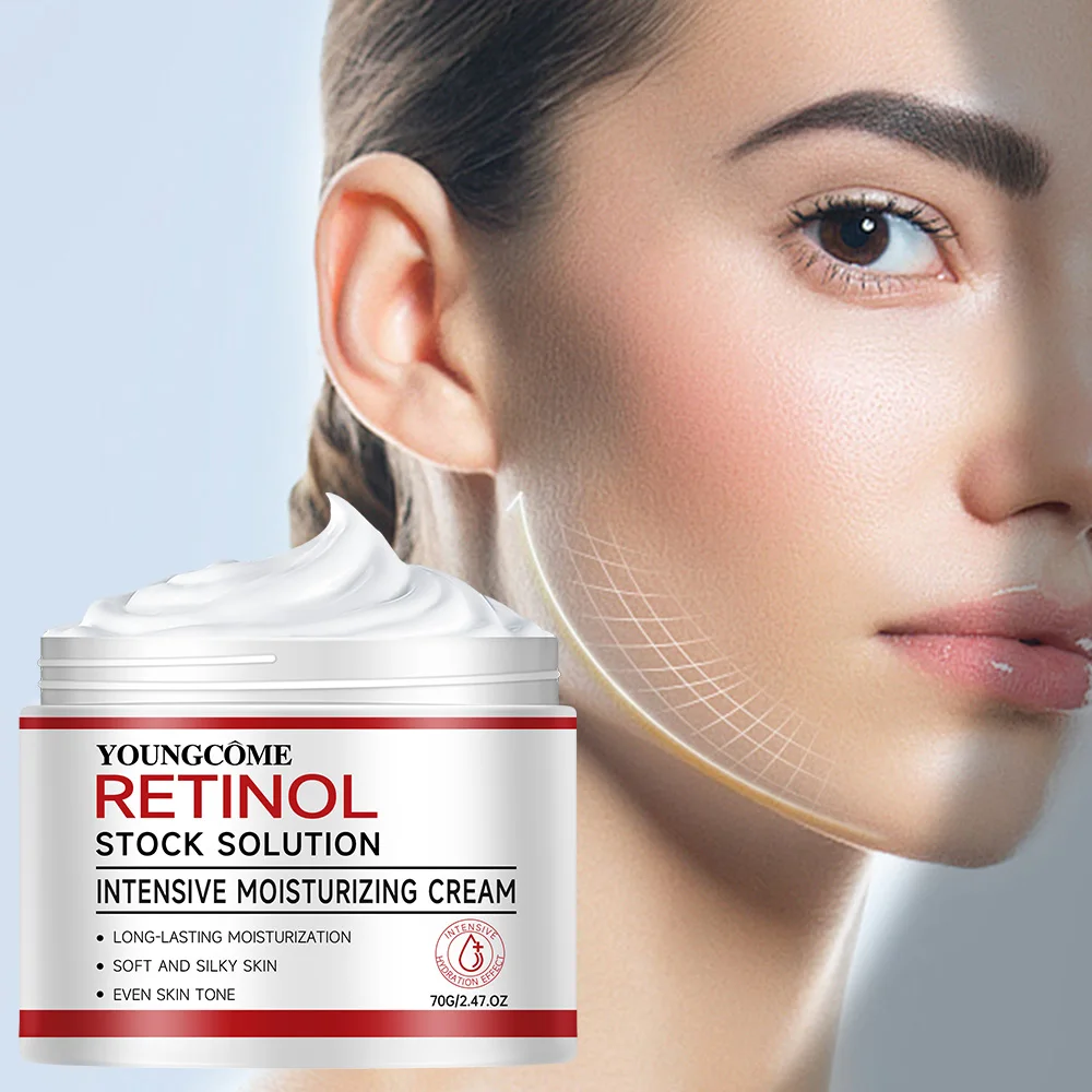 YOUNGCOME Retinol Face Cream Anti-Aging Deep Hydration Wrinkle Smoothing & Skin Renewal Formula for Radiant,Day & Night Use