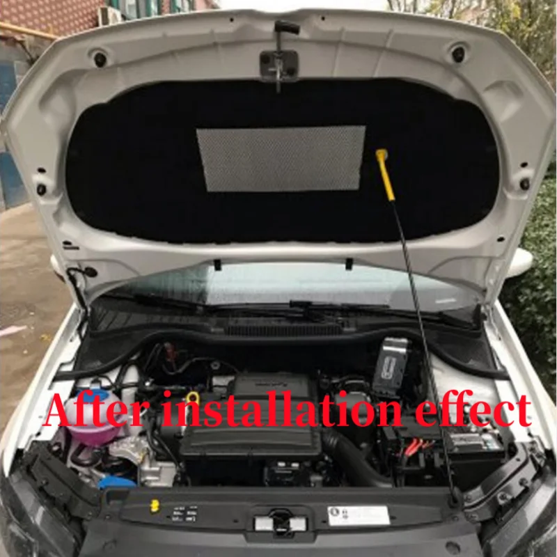 لتويوتا كورولا E210 2019 ~ 2023 2020 سيدان محرك الصوت هود منصات العزل الحراري غطاء قطني الحصير مقاومة للحريق اكسسوارات السيارات