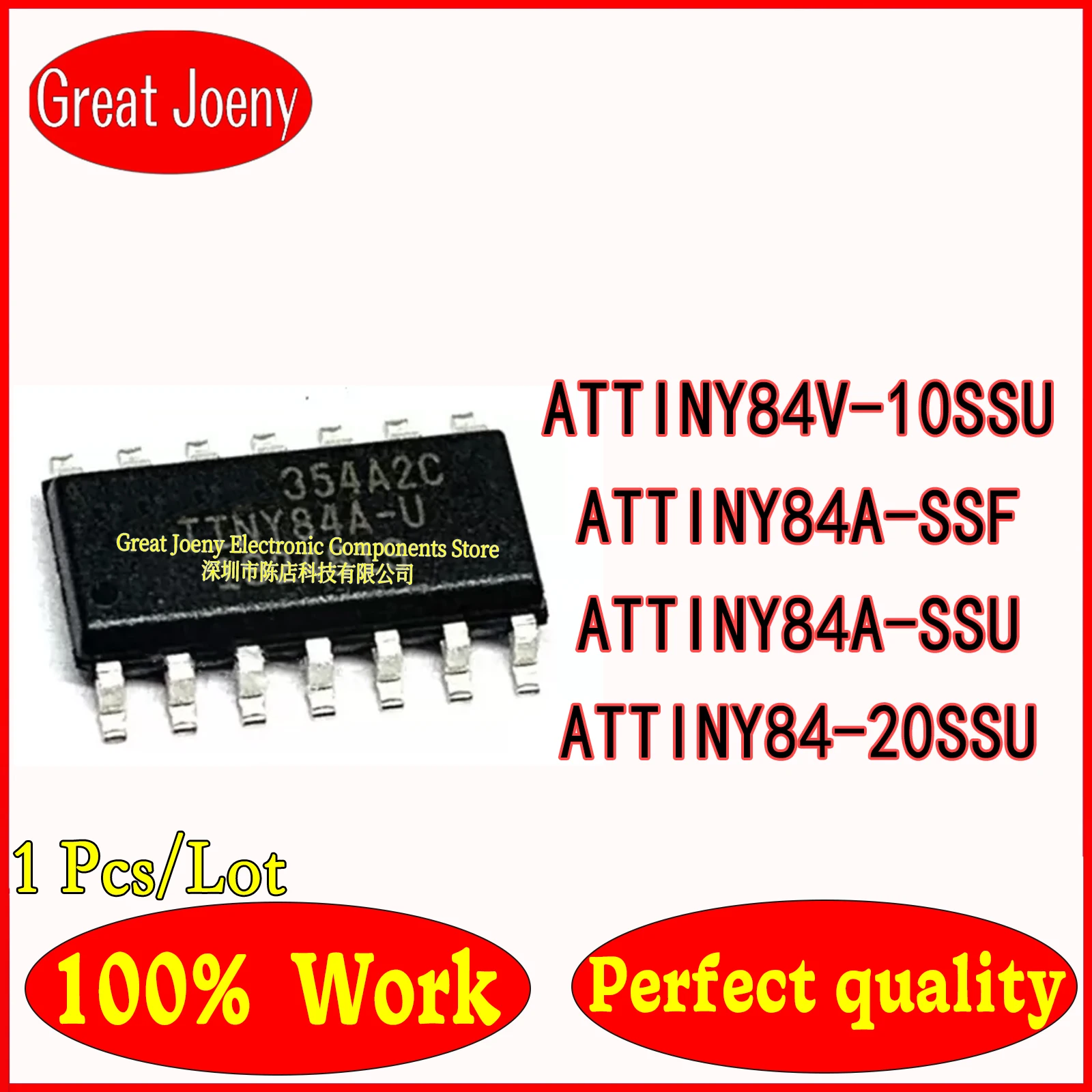 ATTINY84A ATTINY84 ATTINY84A-SSF ATTINY84A-SSU ATTINY84-20SSU ATTINY84V-10SSU ATTINY84A-F ATTINY84V-10U ATTINY84-20U