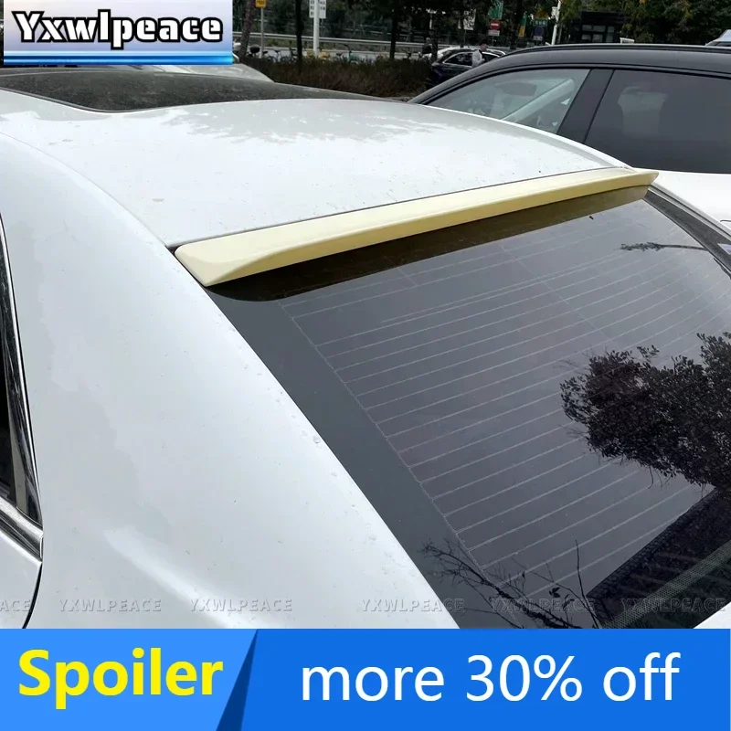 For Chrysler 300 300c 2011-2018 Roof Spoiler High Quality ABS Plastic Primer Color Rear Trunk Wing Body Kit Accessories