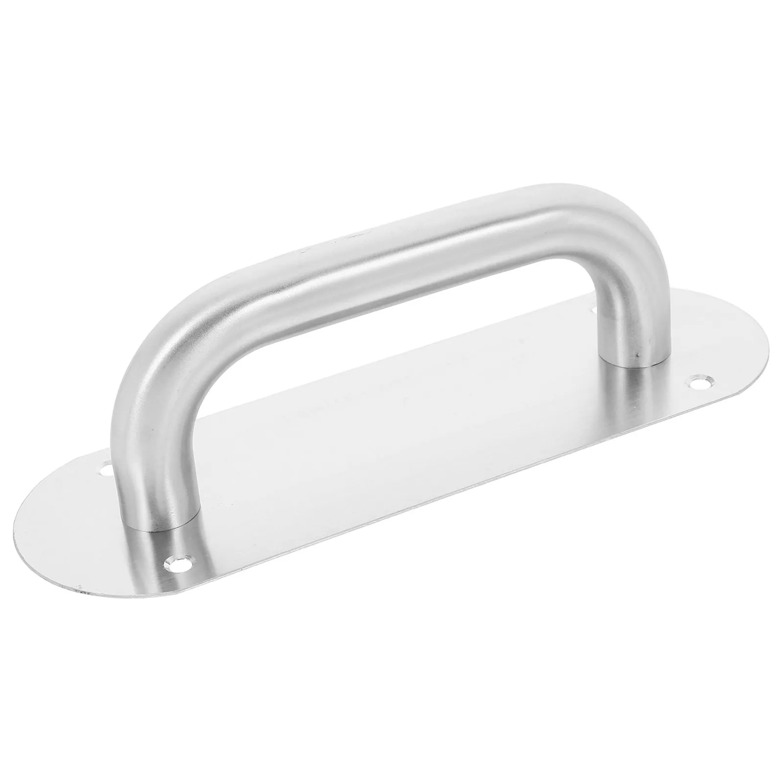 Stainless Steel Door Pull Handle Push Pull Design Heavy Duty Fireproof Theft Resistant Commercial Entry Door Handle for Office