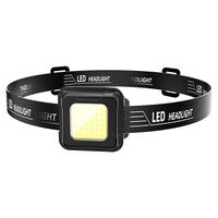 Powerful Headlamp LED Sensor Strong Light Headlamp Mini USB Rechargeable Flashlight Head Light Portable Camping Search Light