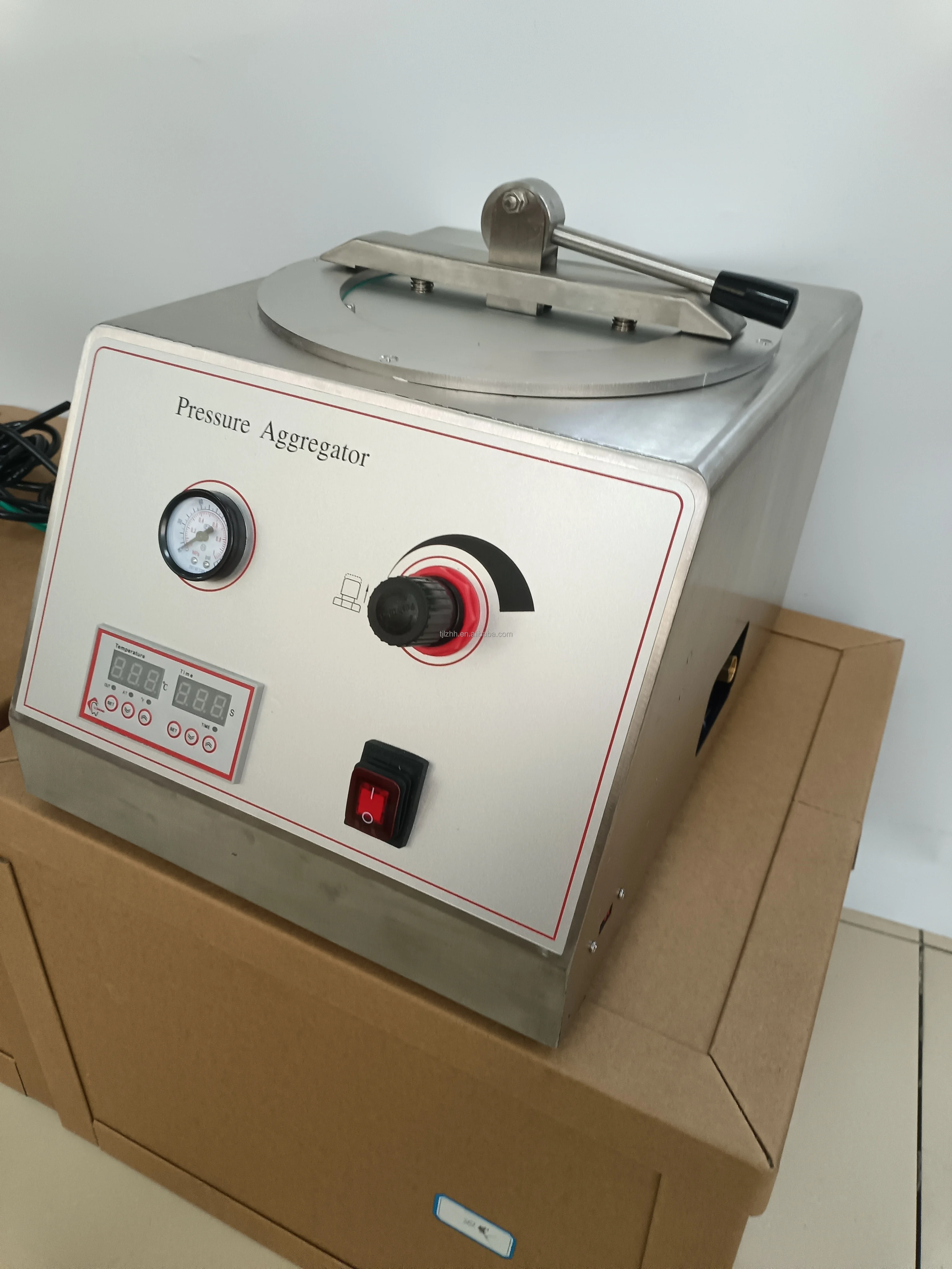 Dental Pressure Sterilizing Pot Pneumatic Polymerizing Pot  Heating Pot Reverse Pressure Aggregator with CE