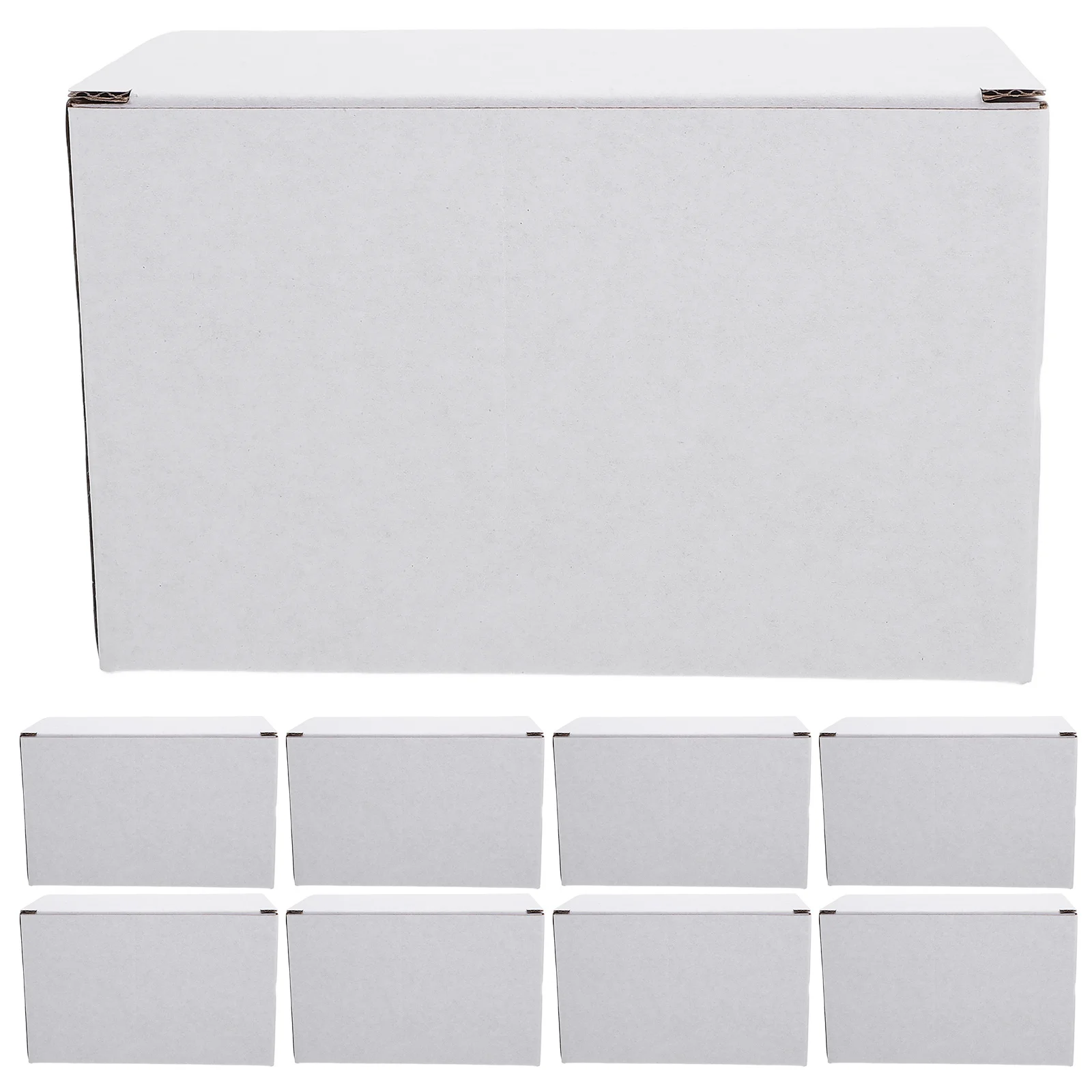 10 قطع من صناديق الورق المموج، صناديق تعبئة متعددة الشبكات لتغليف الأعمال الصغيرة، شحن التخزين المتحرك #2