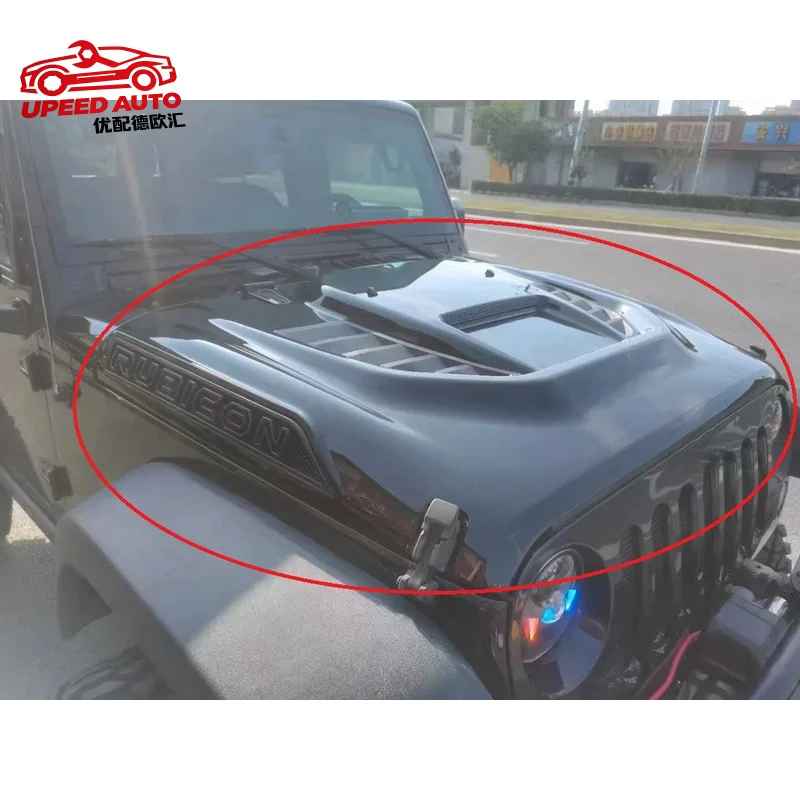 Suitable for Desert Storm Newest Design Black Hood Bonnet Steel Jeep Wrangler JK JL 2007++ L2013 NTRIX