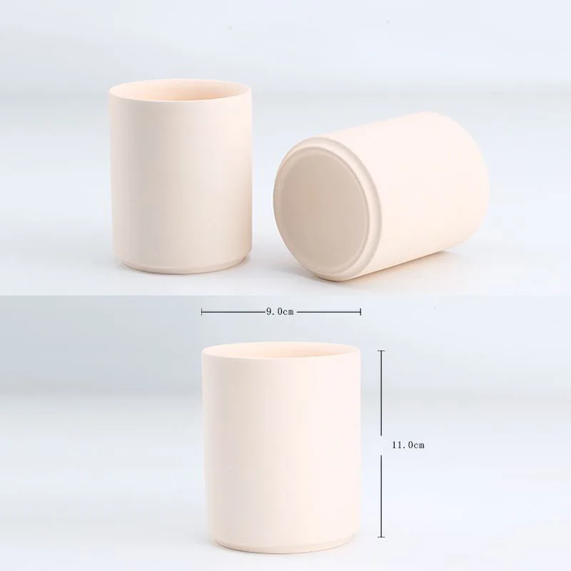 Ceramic Plain Cup Ceramic Mug Pottery Bar Teaching Manual DIY Material Color Painting Semi-finished Ceramic Water Cup ZD836