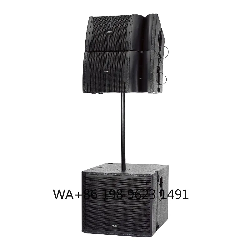 

18 Inch Line Array Subwoofer Professional Bass Speaker Stage PA System Outdoor Concert Live Audio Equipment
