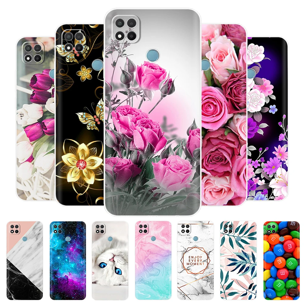 For Xiaomi Redmi 9C NFC Case Silicon Cover Cute Soft Silicon TPU Back Cover For Redmi9C 9 C NFC Phone Cases Lovely Bumper Shell