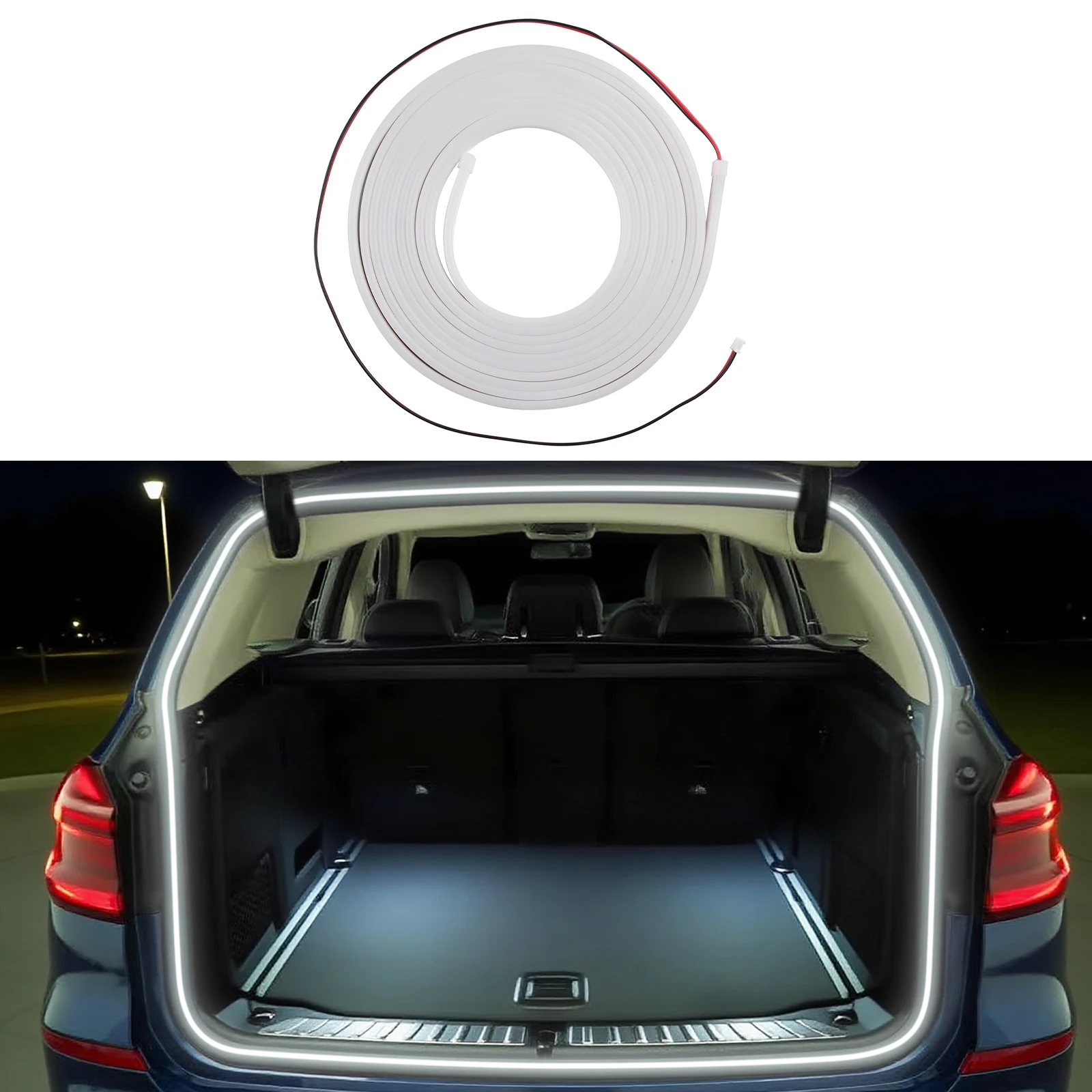 Dynamic Flowing Rear Trunk Light For BMW X1 X3 X5 X7 ix1 ix2 ix3 E70 FF15 E71 F25 G01 G02 G07 LED Strip