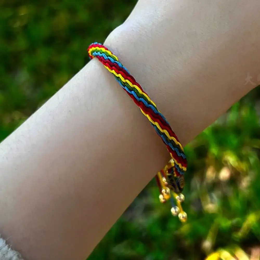 Cute Braided Red Rope Swallowing Beast Bracele Symbolizing Good Luck Bangle Tuna Bracelet Colorful Rope Lucky Bracelet