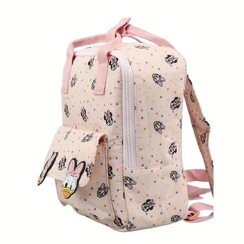 Disney 2025 Ny Minnie Tecknad Barnryggsäck Mini Skolväska Söt Axelväska för Pojkar och Flickor 10 best sales skolväskor för flickor - №9