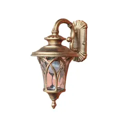 American Retro Outdoor Waterproof Wall Lamp Outdoor Courtyard Corridor Garden Villa Gate Balcony Wall Lamp