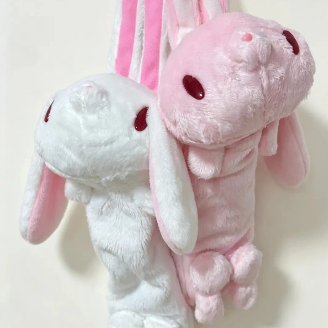 Rabbit Cute Pencil Case Kawaii Cartoon Bunny Large Capacity Pen Bag Portable Stationery Storage Pouch