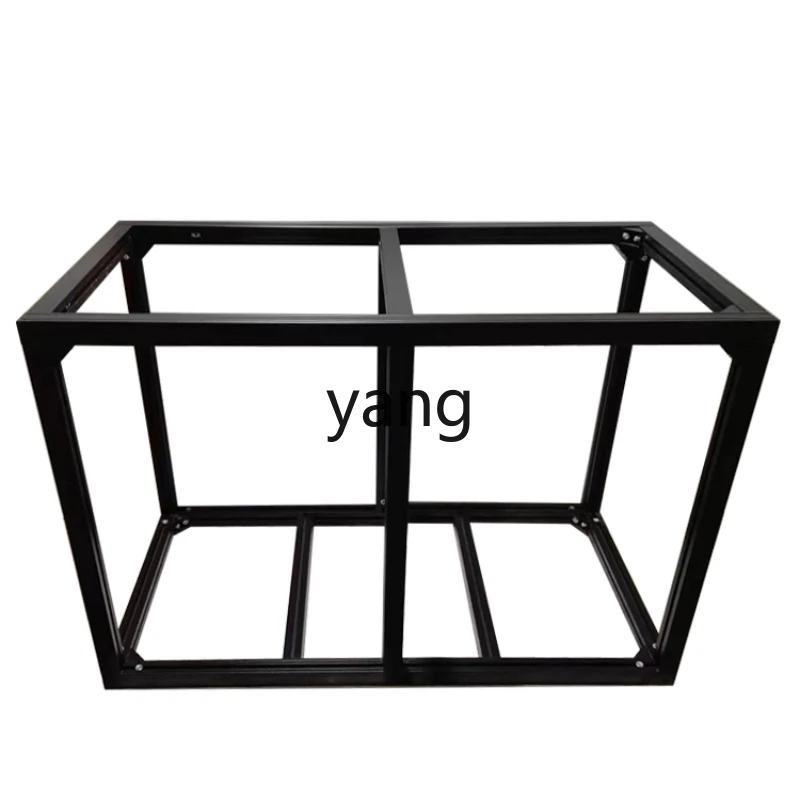 L,MM Aluminum Alloy Profile Fish Tank Shelf Base Cabinet Multi-Layer Bracket Solid Wood Stainless Steel