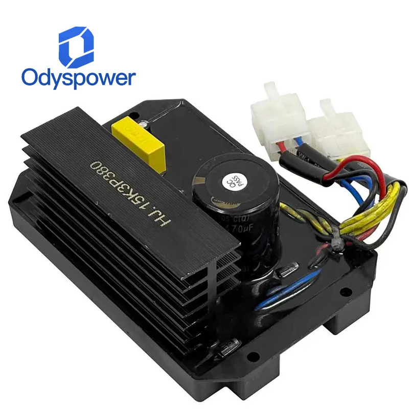 HJ.15K3P380 AVR 3 Phase 8 Wires Automatic Voltage Regulator 10KW