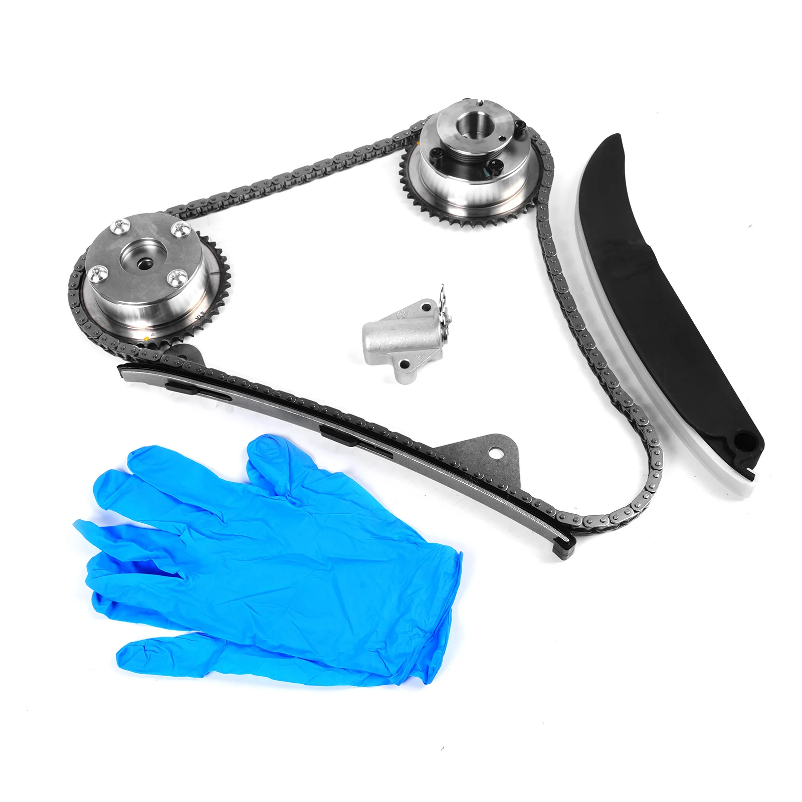 

Timing Chain Kit Camshaft Adjuster 243702E650 243502E650 FOR Hyundai Sonata Hybrid 2016-2019 2.0 G4NG