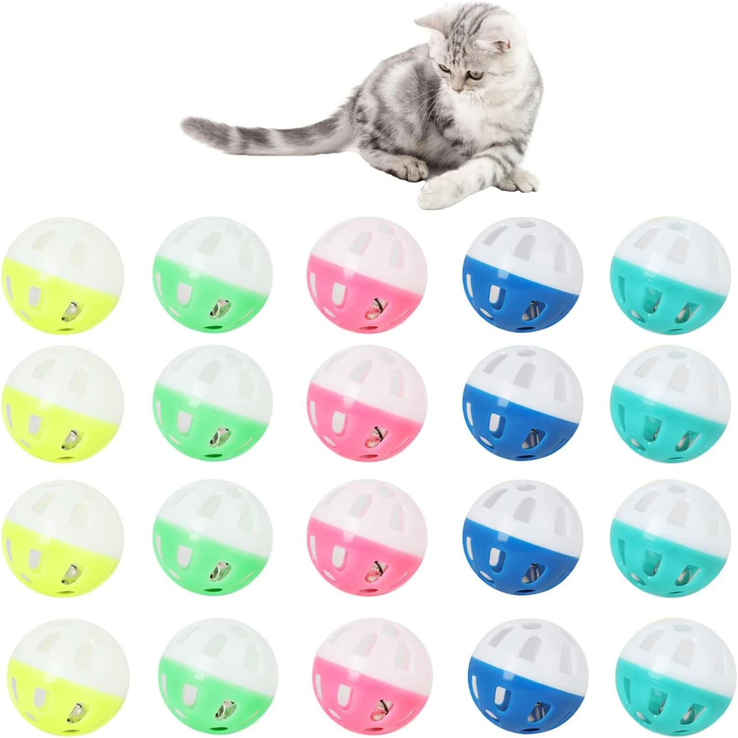 Exciting and Interactive Durable Senior Cat Toy Bundle - A Stimulating Special Gift for Healthy, Active Aging Felines! Bring Joy