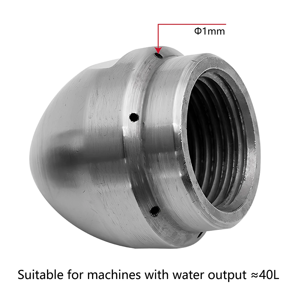 Машина для очистки канализационной трубы высокого давления, малое сопло для промывки канализации, 40 л, 1/2, муниципальная труба, сопло
