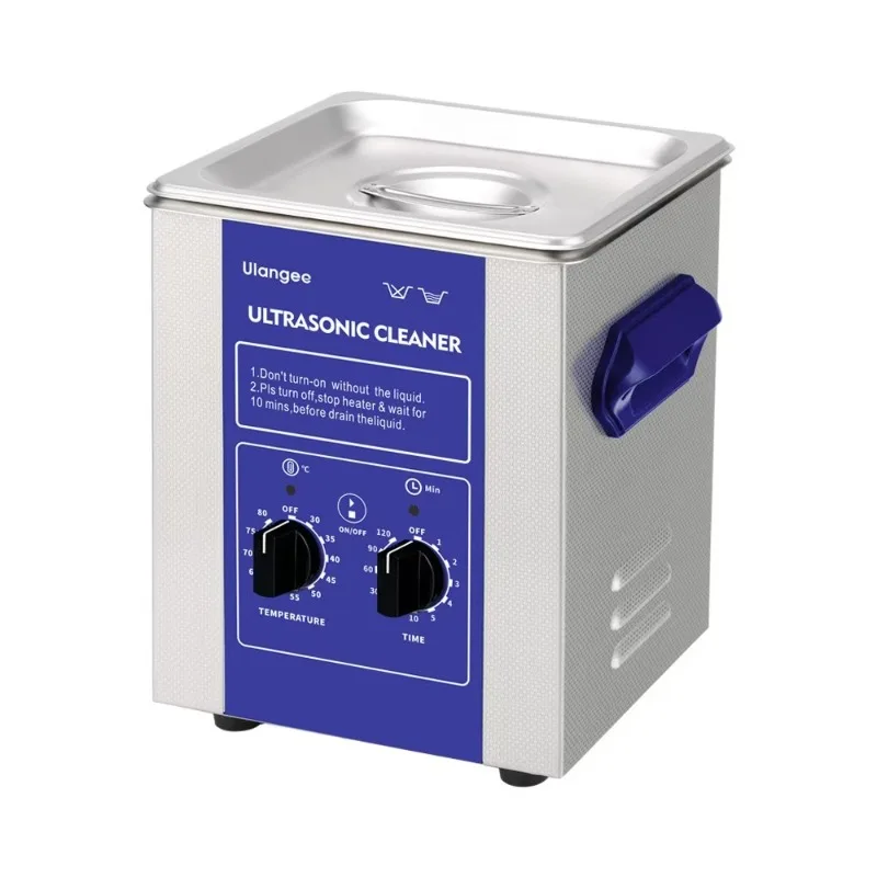 UC-7060HL 40KHz Mechanical Desktop Ultrasonic Cleaning Bath 2L Ultrasonic Cleaner for Small Parts Jewelry Diamond