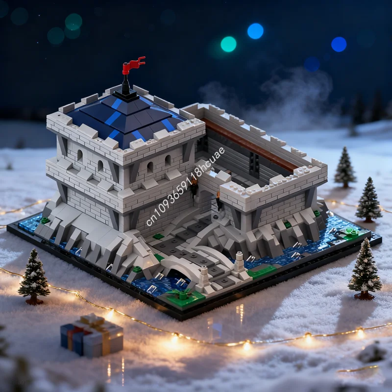 

1525pcs MOC Legendary Heroica Castle Fortaan Gamesed Model Building Christmas Gift Blocks Assemble Idea Brick Kids Toy Birthday