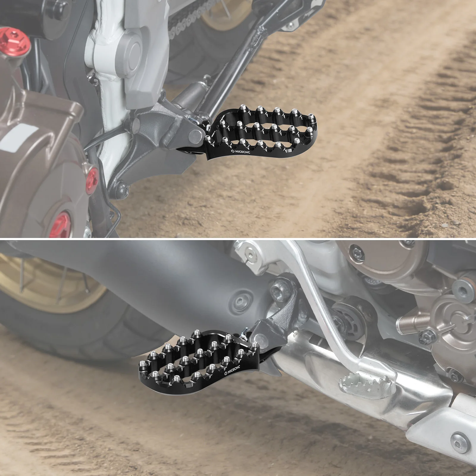 Für 2020-2026 Honda CRF1100L Africa Twin Adventure Sports Verstellbarer Hinterradbremshebel Schalthebel Fußrasten Fußstützen – Detail 18