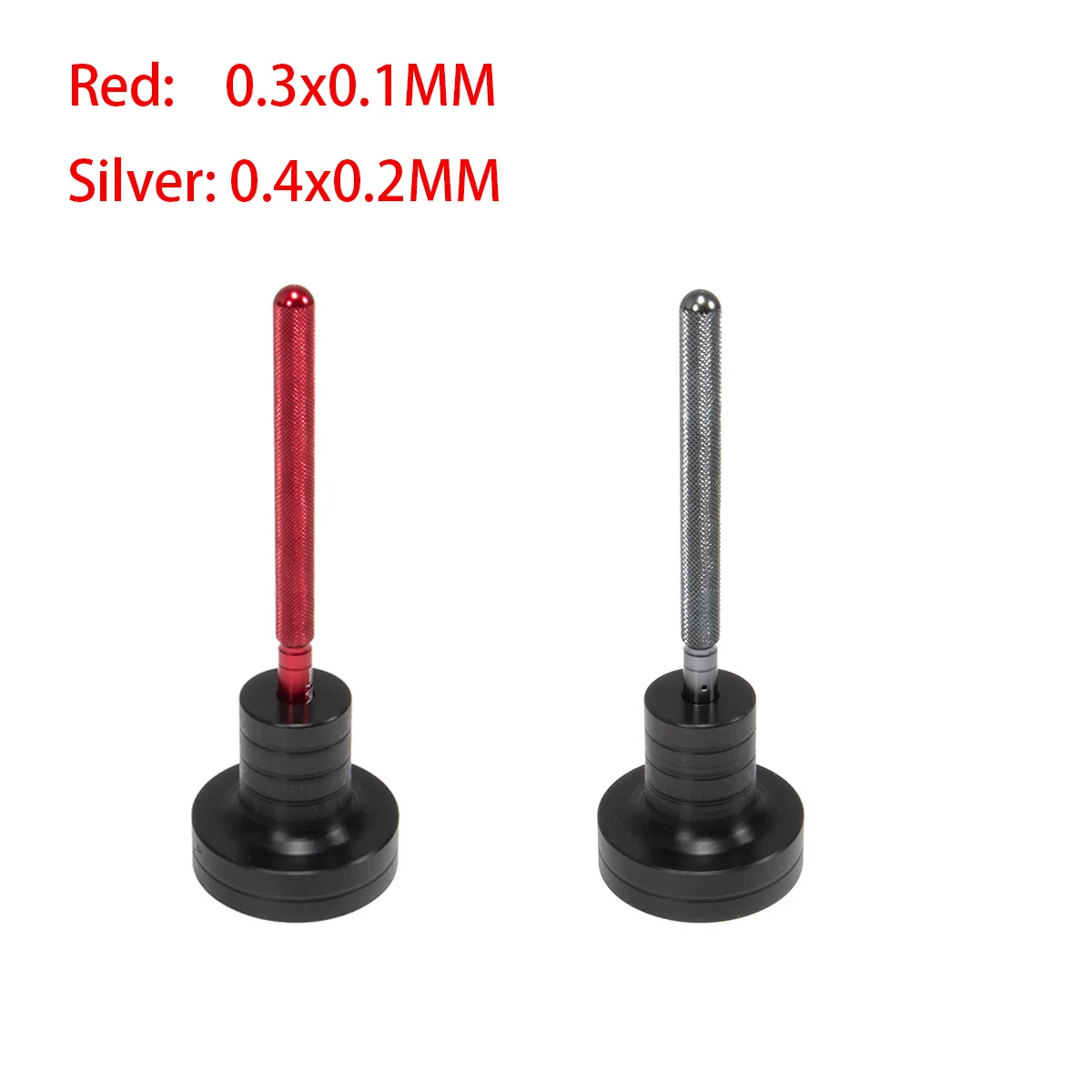0.3x0.1mm/0.4x0.2mm Automatic Watch Oiler Pen Watch Repairing Workers for Watchmaker Oil Pin Pen Red Watch Repair Tool