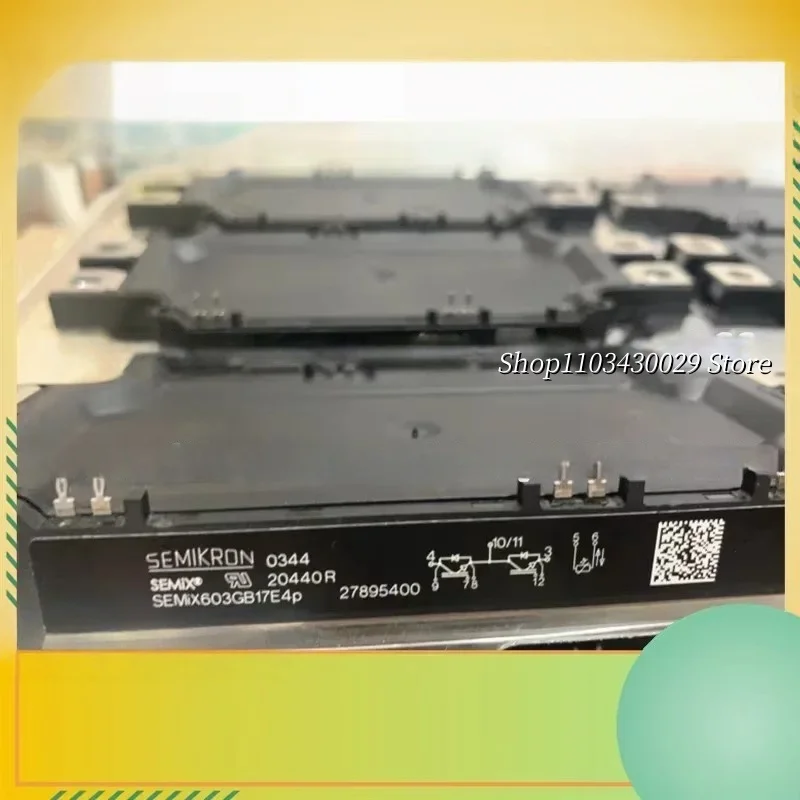 

SEMIX603GB12E4P SEMIX653GB176HDS SEMIX353GB126V1 SEMIX604GB12T4S SEMIX604GB12E4S New Original Module