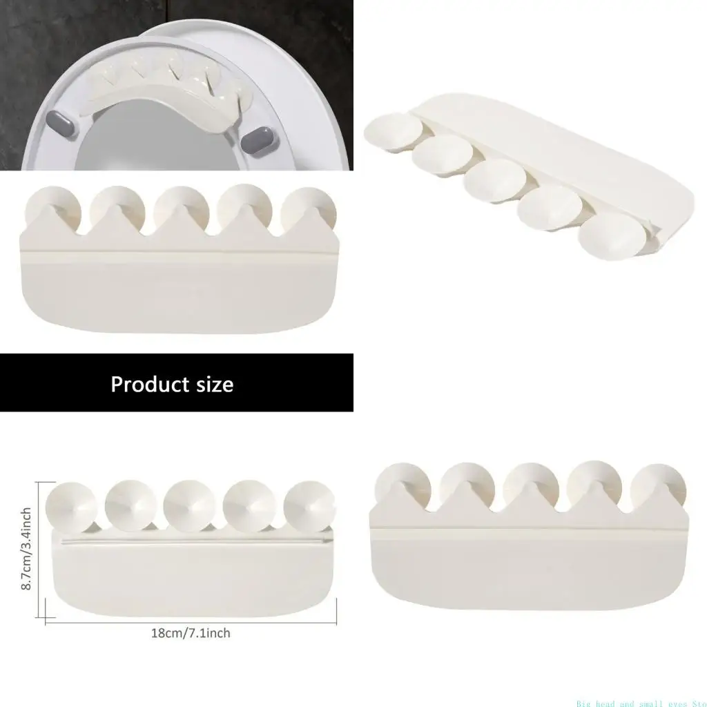 581C Toilet Splash Guard For Men Boy Spill Prevent Suction Cup Urine Deflector