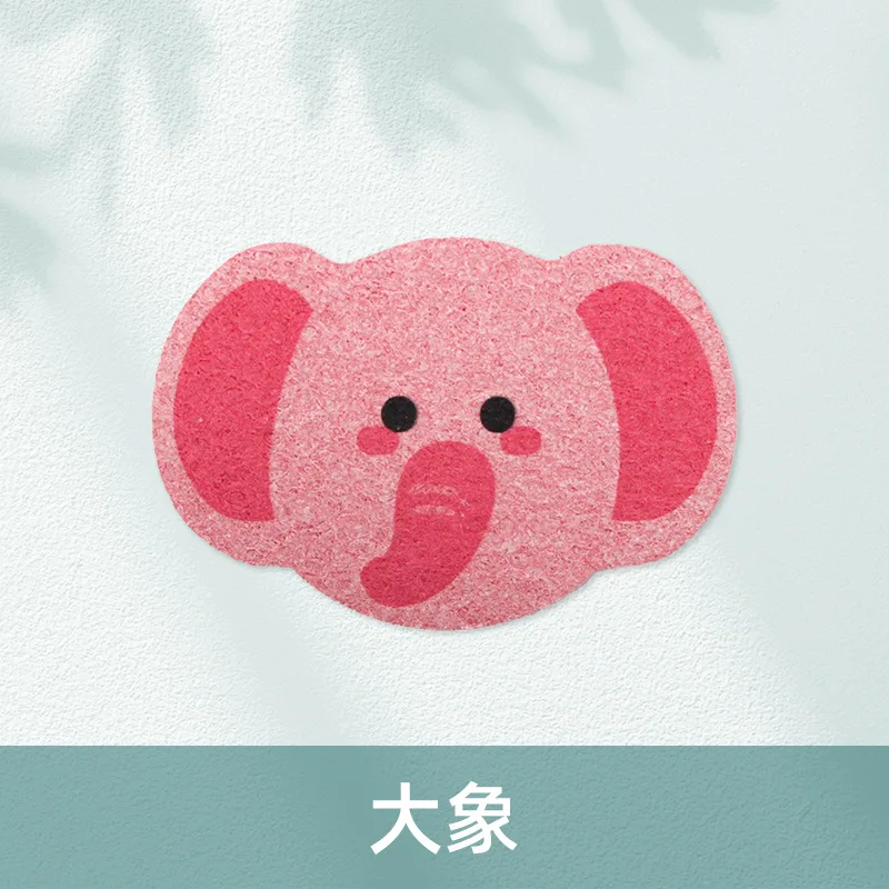 

4 Pcs Animal Bathing Sponge Cute Compressed Cotton Sponges Wipe Compression Wood Pulp Elephant Shaped