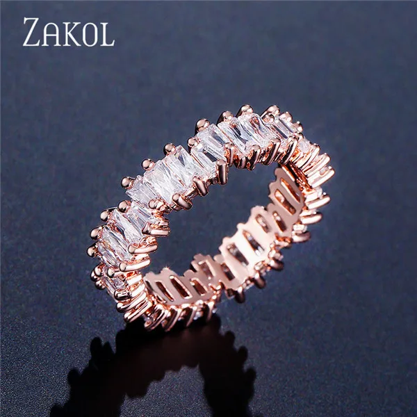 Women's Multicolor Cubic Zirconia Wedding Ring