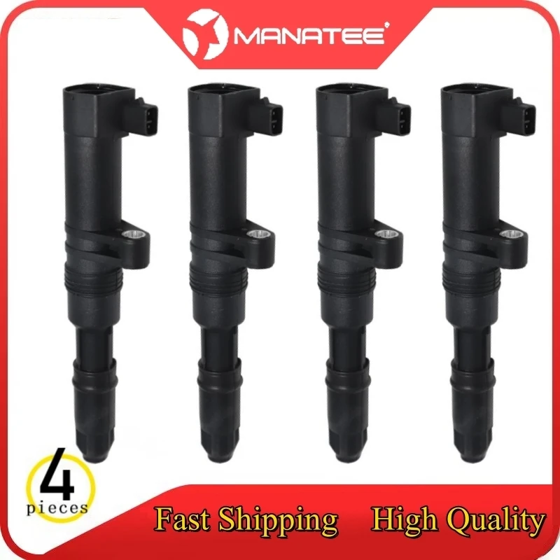 4 PCS Ignition coil For NISSAN PRIMASTAR 2001 2002 For OPEL VIVARO 2001 For RENAULT KANGOO 1997 VEL SATIS 2002 91159920 2526180A