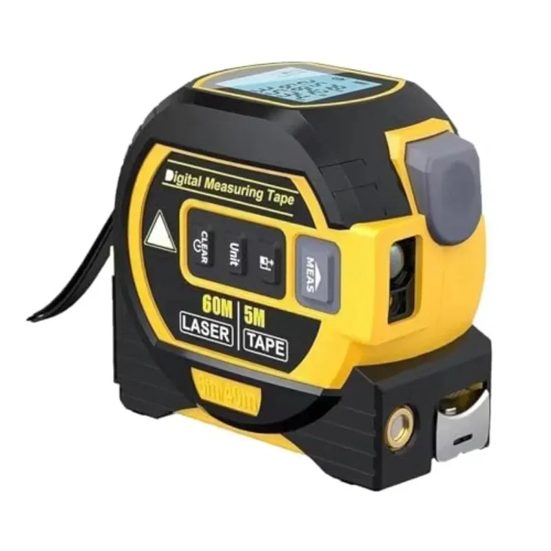 Factory Direct Sales Almighty Ruler Tape Measure 3-In-1 Laser Rangefinder With Led Display Almighty Ruler