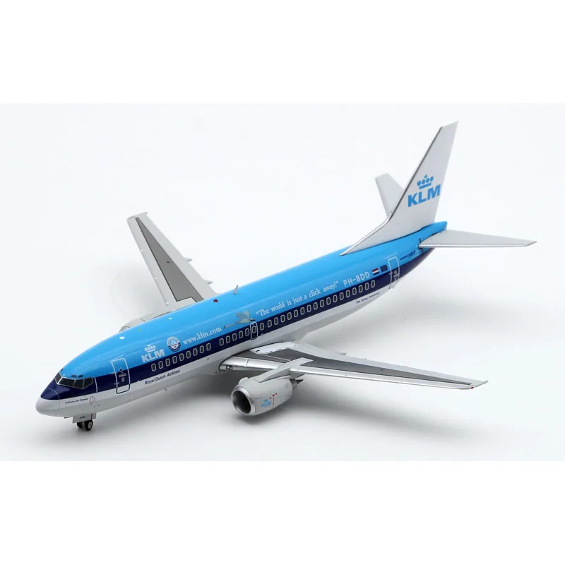 Avion à collectionner JC Wings 1:200 KLM Royal holland Airlines Bird Boeing B737-300, avion moulé sous pression, modèle PH-BDD, XX20139