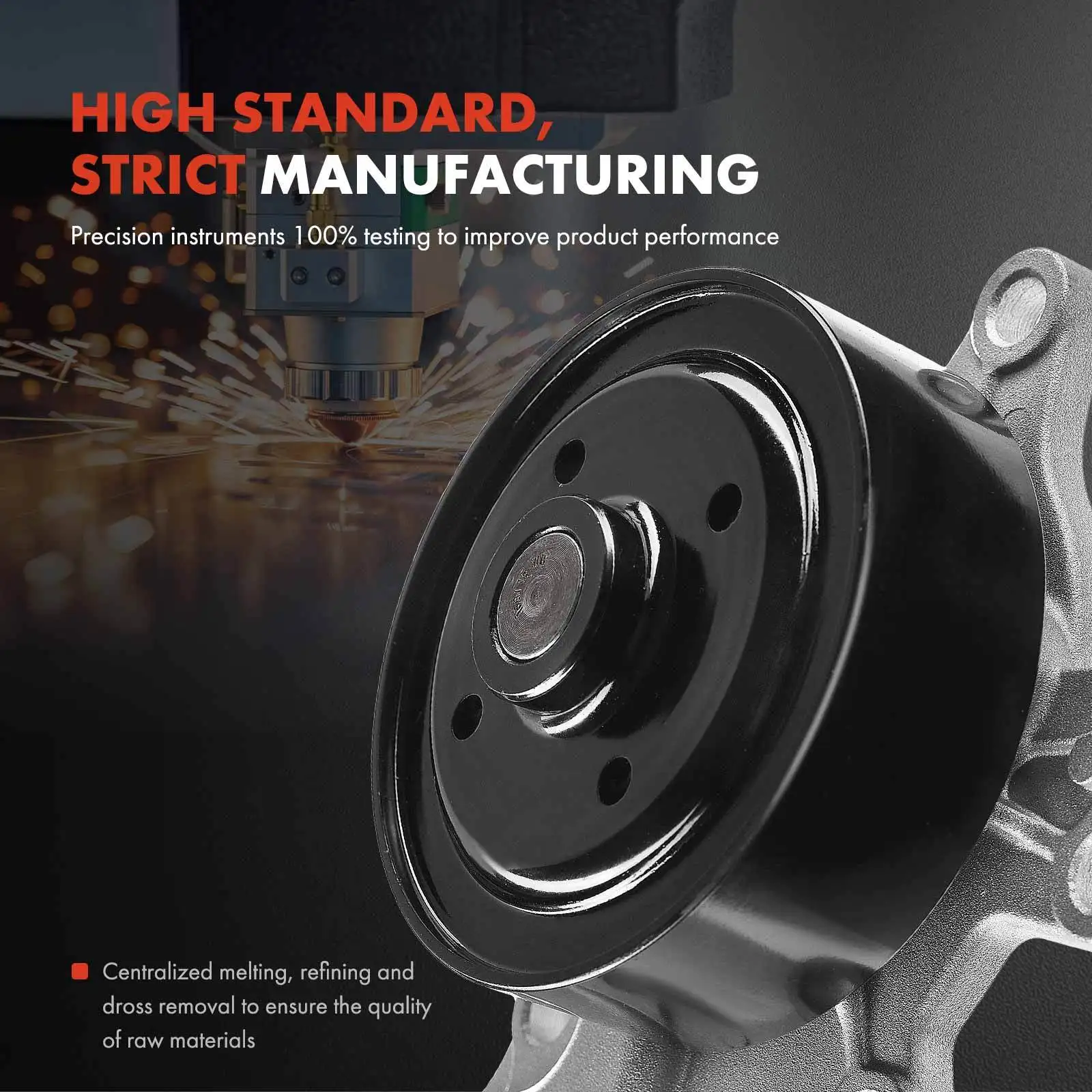 Pompe à eau et joint pour Toyota Highlander RAV4 Camry Scion tC, 2,5 l, 2,7 l, 1610009515, 2009-18