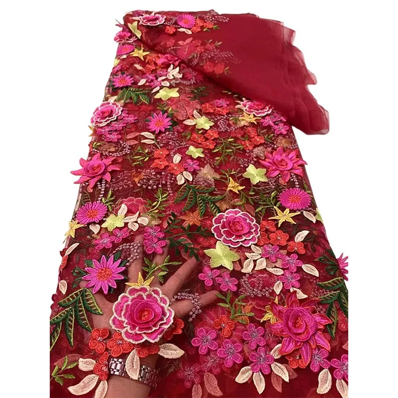 

Тюль-сетка 90x130 см с цветочной вышивкой, мягкая сетчатая ткань для свадебных платьев, накидок, вуалей, рукоделия и декора